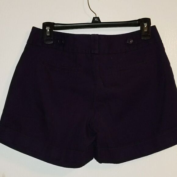 THE LIMITED LDIE SZ 4 DEEP PRPLE SHORT 100% COTTON - Picture 3 of 7
